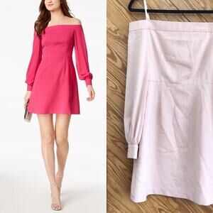 Jill Stuart Off the Shoulder A-Line Dress